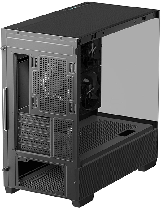 Корпус Deepcool CG380 3F черный без БП mATX 6x120mm 3x140mm 2xUSB3.0 audio bott PSU — миниатюра 6