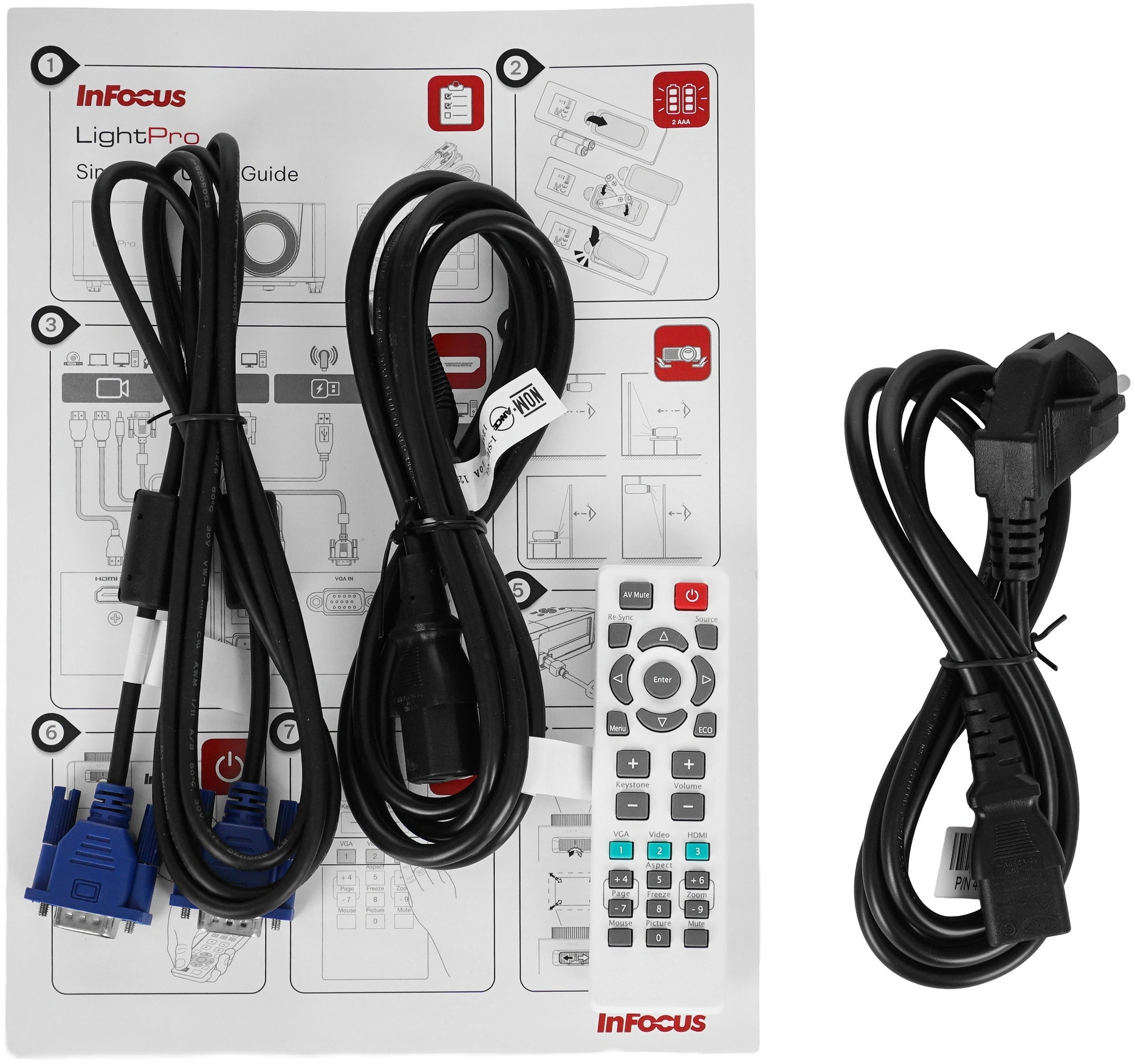Проектор Infocus IN0026SL DLP 4000Lm LS (1280x800) 30000:1 ресурс лампы:15000часов 1xUSB typeA 2xHDMI 2.9кг — миниатюра 7