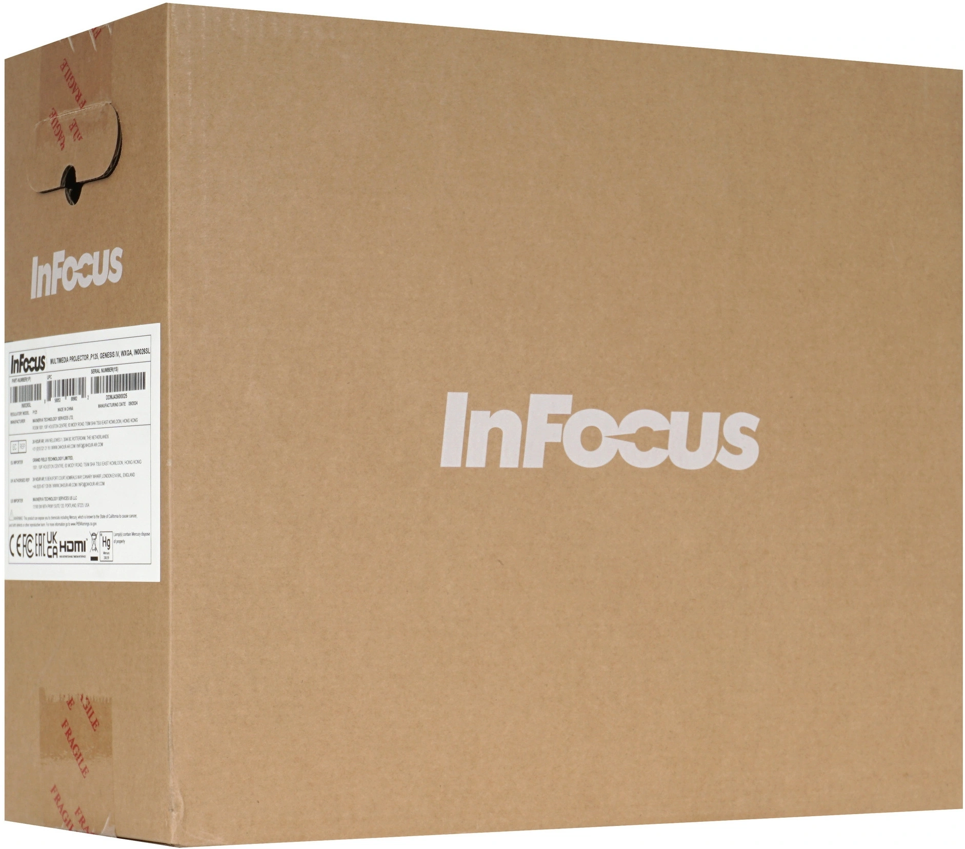 Проектор Infocus IN0026SL DLP 4000Lm LS (1280x800) 30000:1 ресурс лампы:15000часов 1xUSB typeA 2xHDMI 2.9кг — миниатюра 8