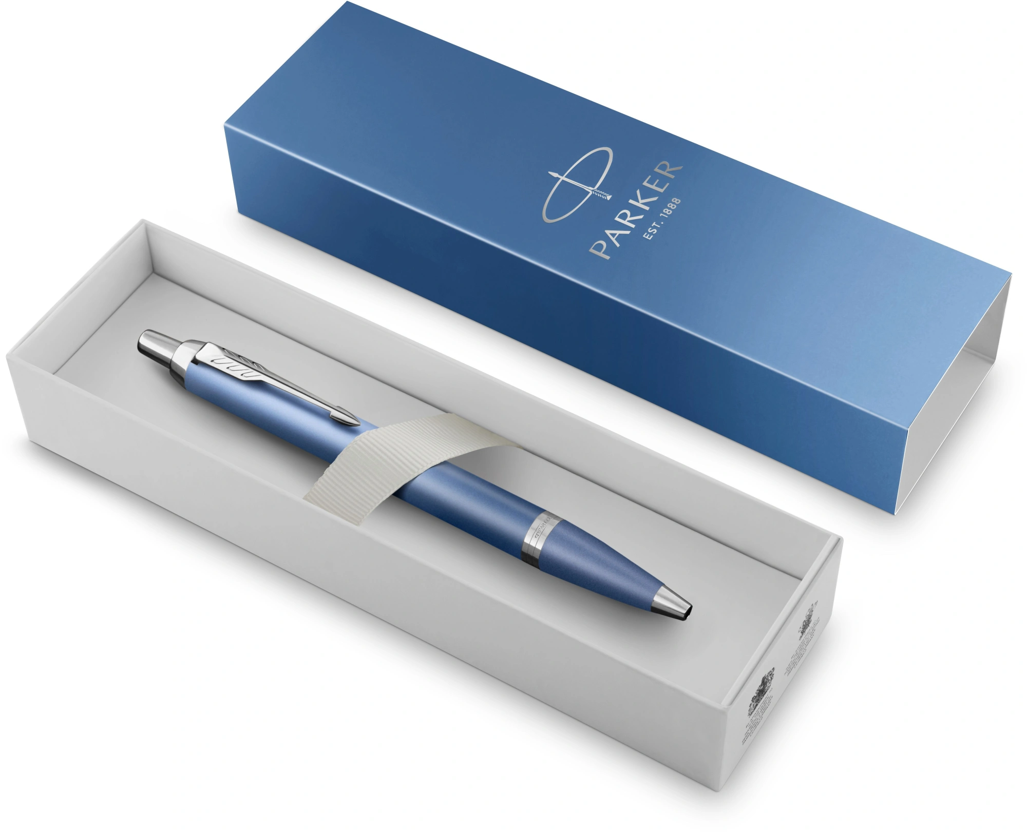 Ручка шариков. Parker IM Writing Rituals K331 (2203906) Blue CT M син. черн. подар.кор. — фото 1