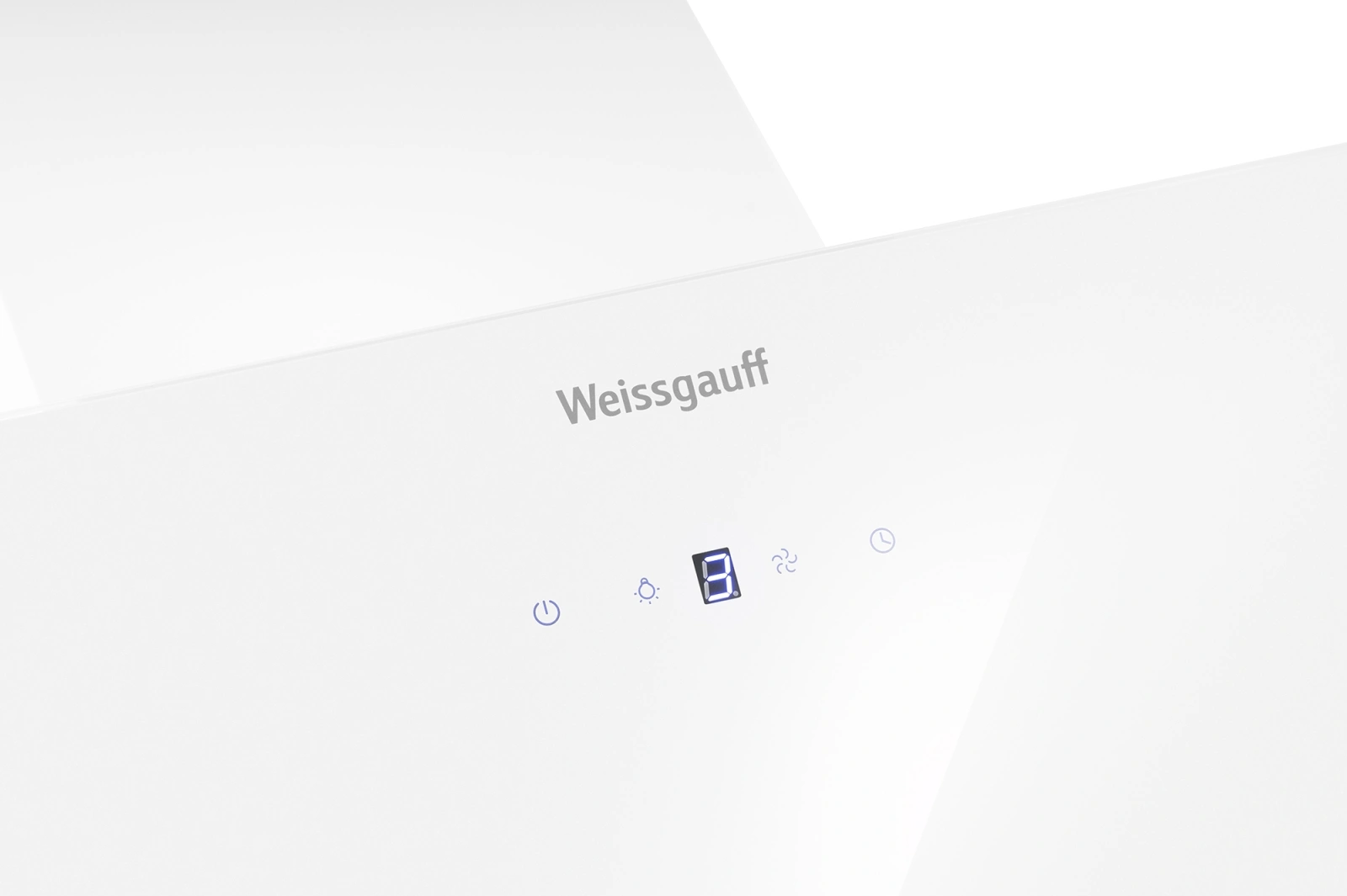 Вытяжка каминная Weissgauff Yota 600 Touch Glass белый управление: сенсорное (1 мотор) — миниатюра 3
