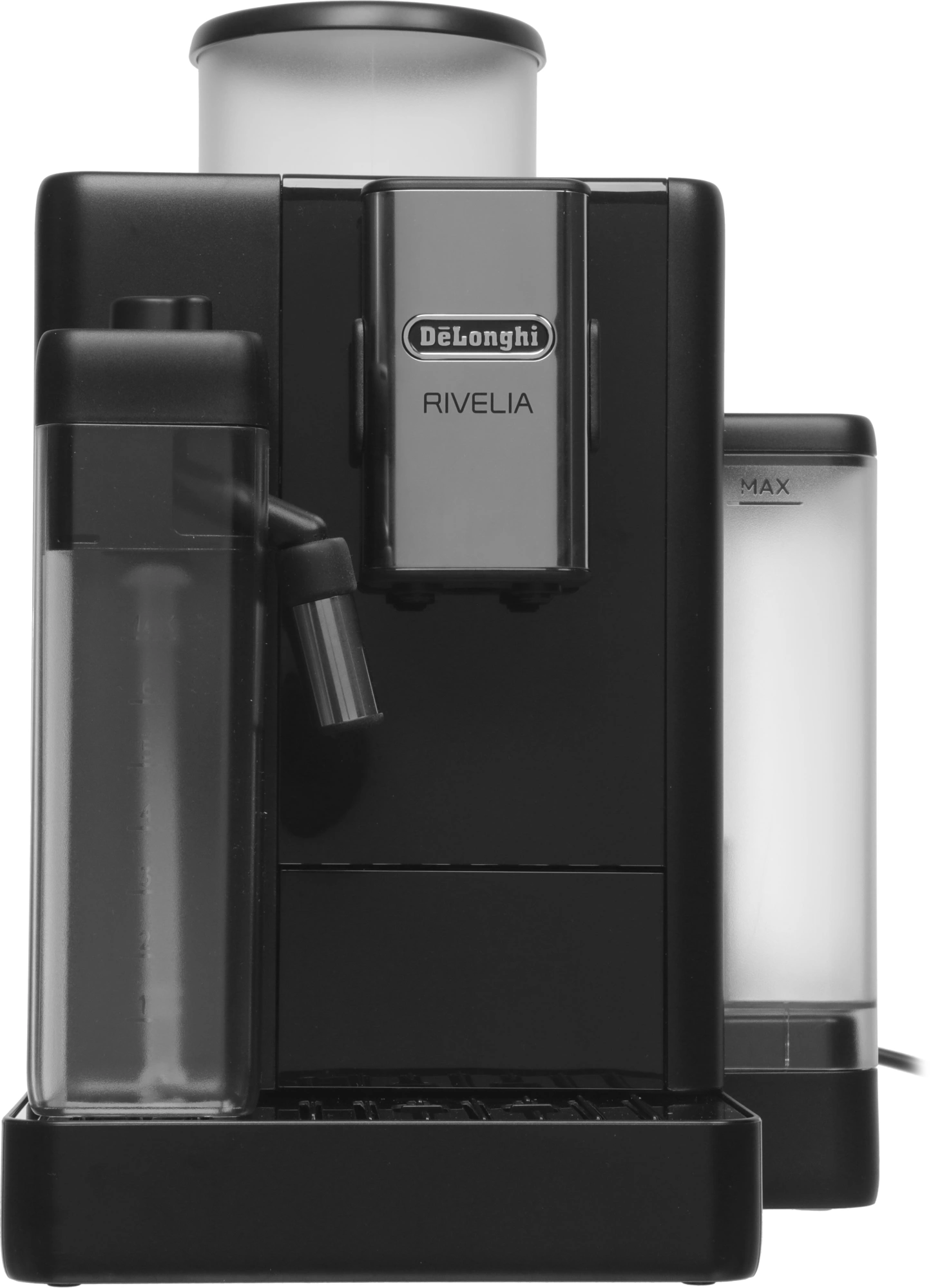 Кофемашина Delonghi Rivelia EXAM440.55.B 1450Вт серебристый/черный — миниатюра 40