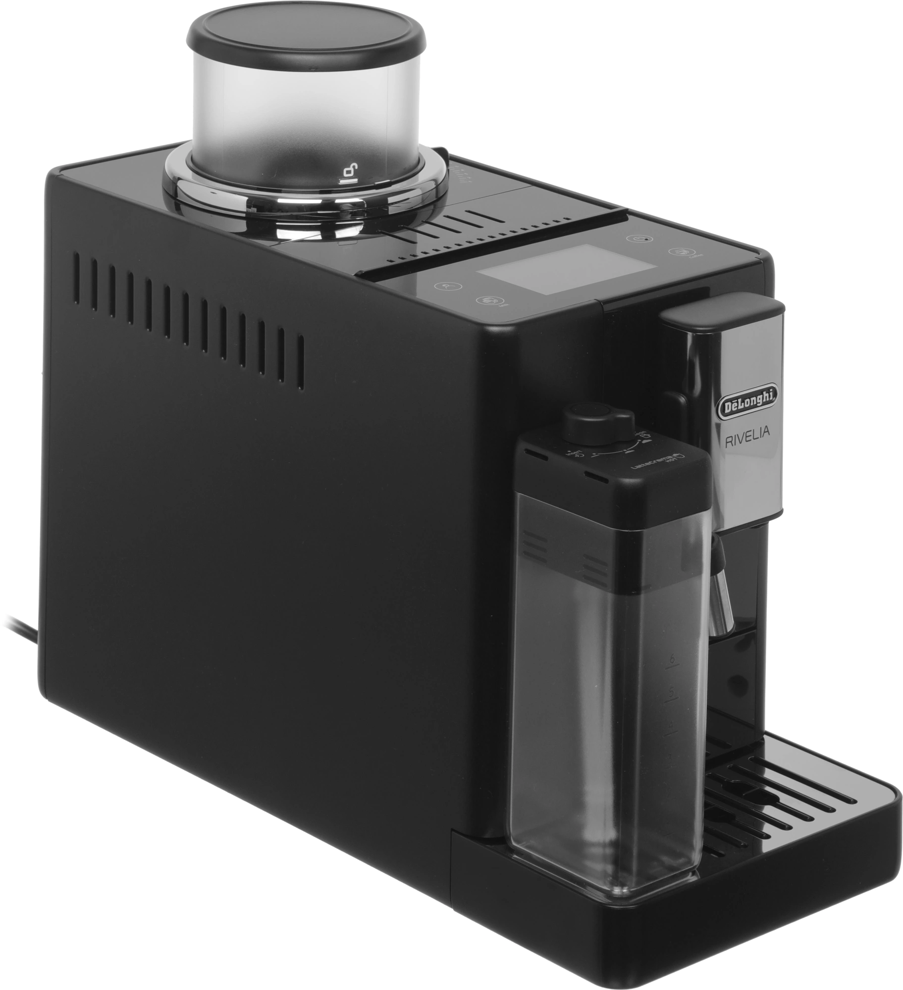 Кофемашина Delonghi Rivelia EXAM440.55.B 1450Вт серебристый/черный — миниатюра 33