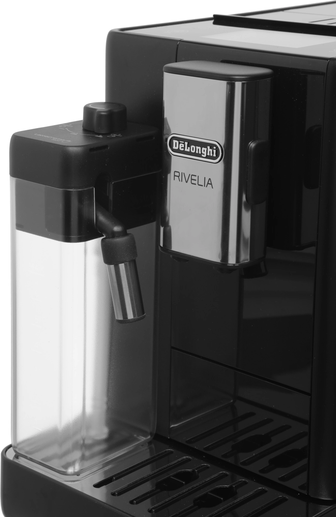 Кофемашина Delonghi Rivelia EXAM440.55.B 1450Вт серебристый/черный — миниатюра 17