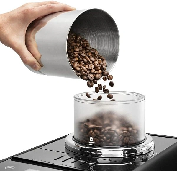 Кофемашина Delonghi Rivelia EXAM440.55.B 1450Вт серебристый/черный — миниатюра 7