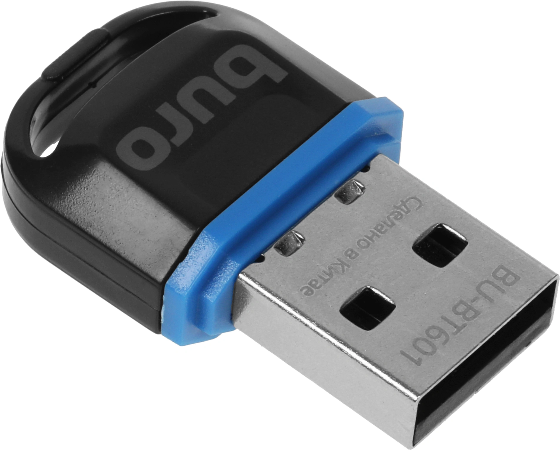 Адаптер USB Buro BU-BT601 BT6.0+EDR+BLE class 2 20м черный — миниатюра 3