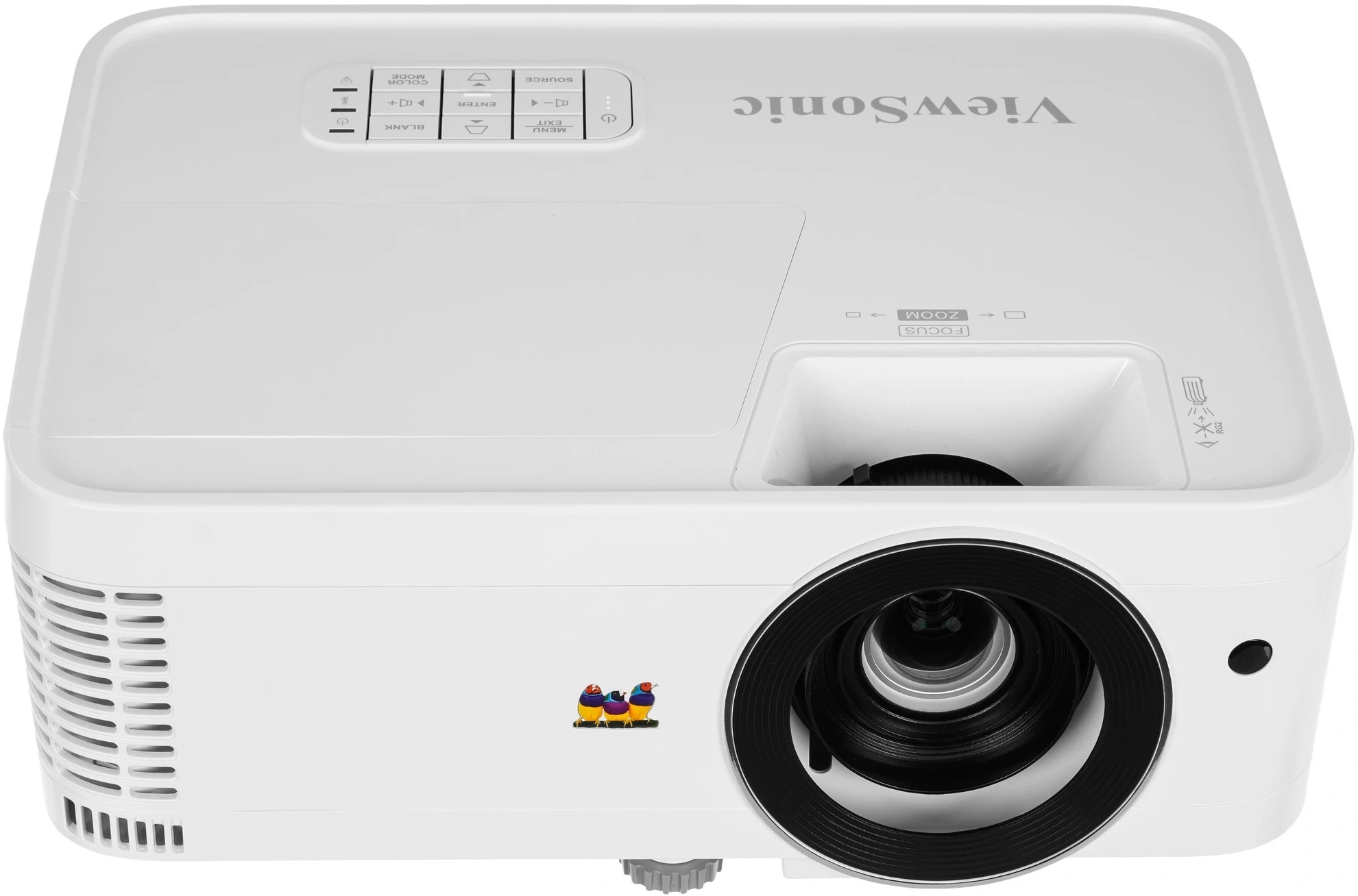 Проектор ViewSonic PX700HDH DLP 3700Lm ANSI (1920x1080) 22000:1 ресурс лампы:20000часов 2xHDMI 2.4кг — миниатюра 2