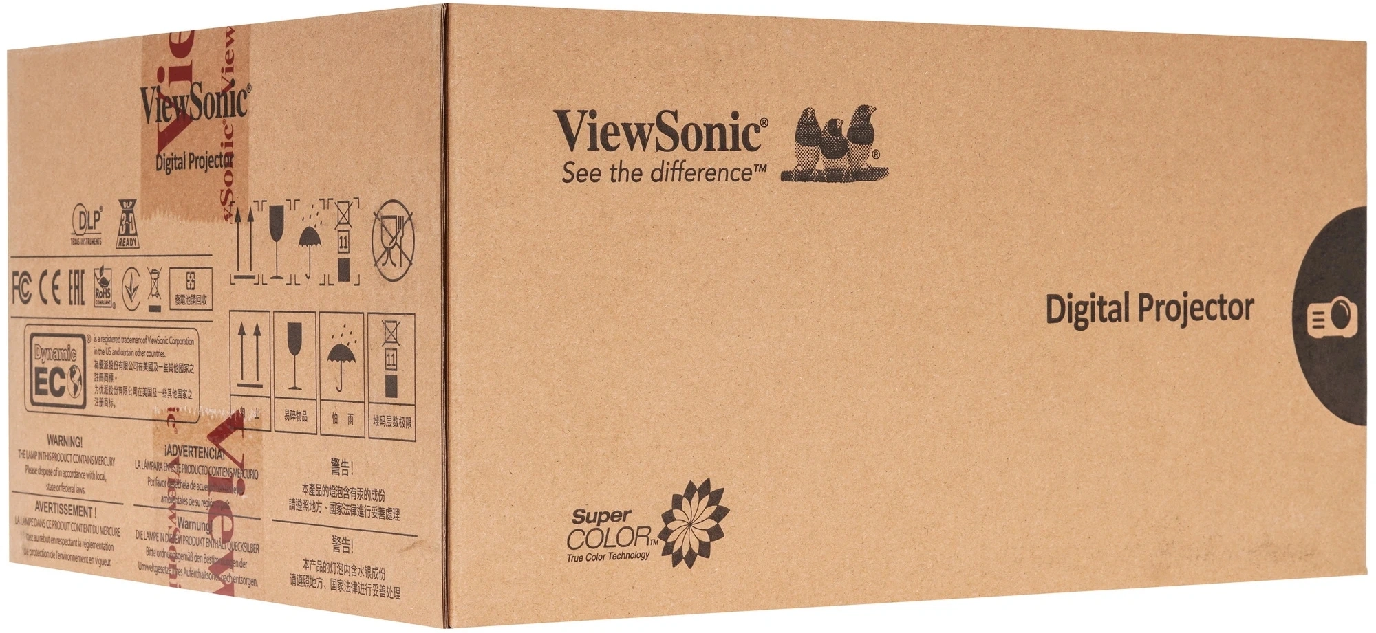 Проектор ViewSonic PX700HDH DLP 3700Lm ANSI (1920x1080) 22000:1 ресурс лампы:20000часов 2xHDMI 2.4кг — миниатюра 11