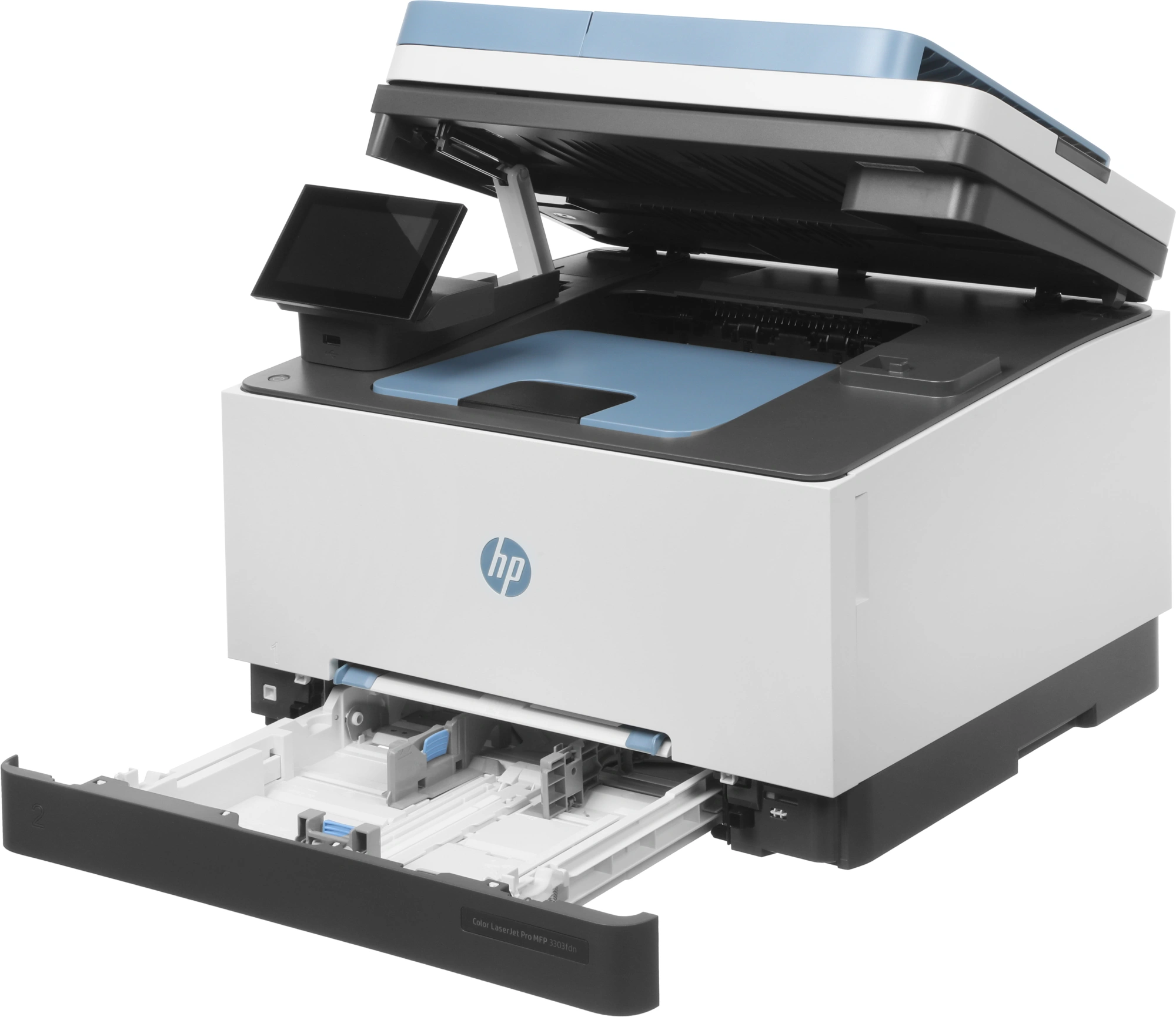 МФУ лазерный HP Color LaserJet Pro 3303fdn (499M7A) A4 Duplex белый — миниатюра 7