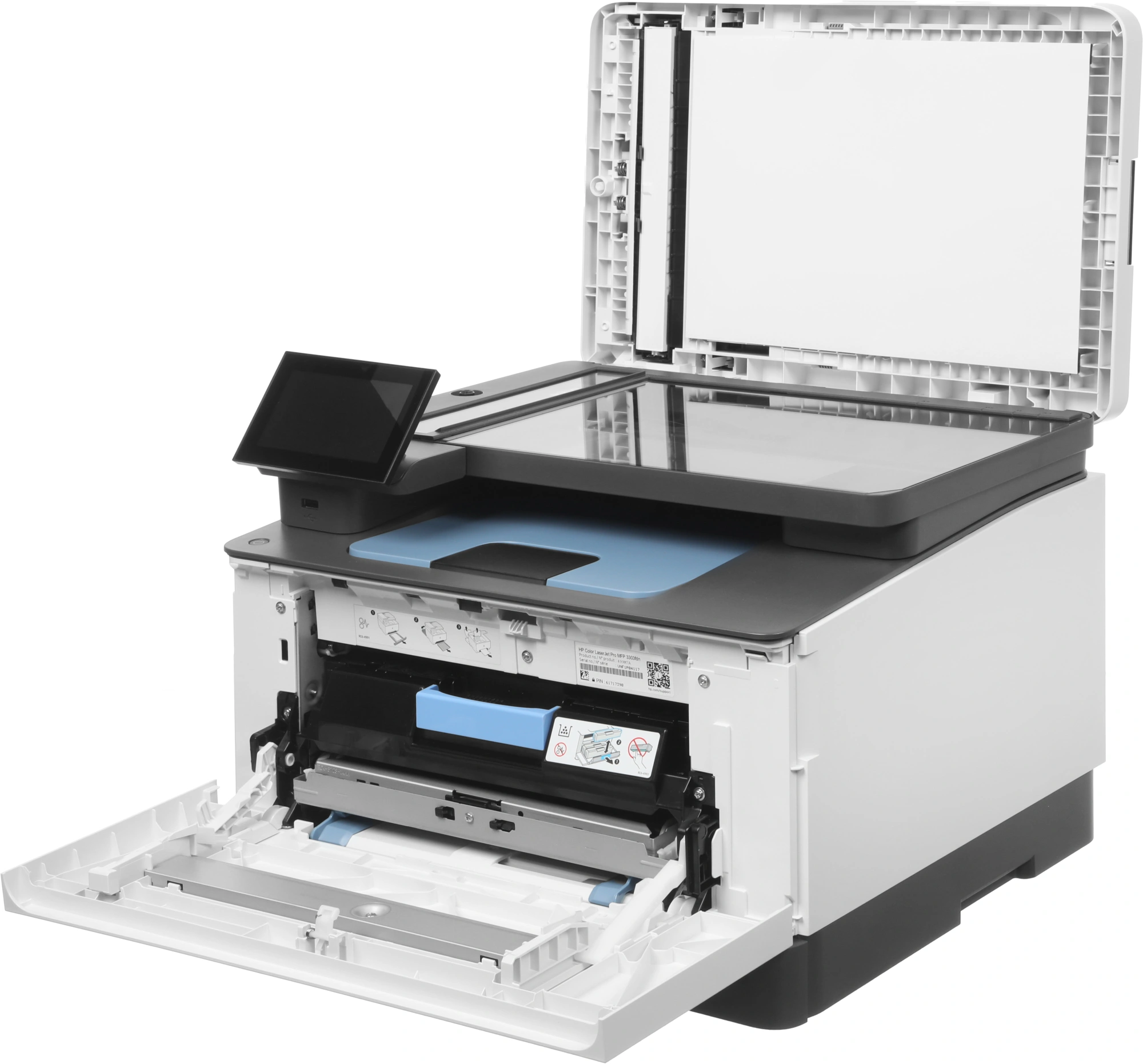 МФУ лазерный HP Color LaserJet Pro 3303fdn (499M7A) A4 Duplex белый — миниатюра 8