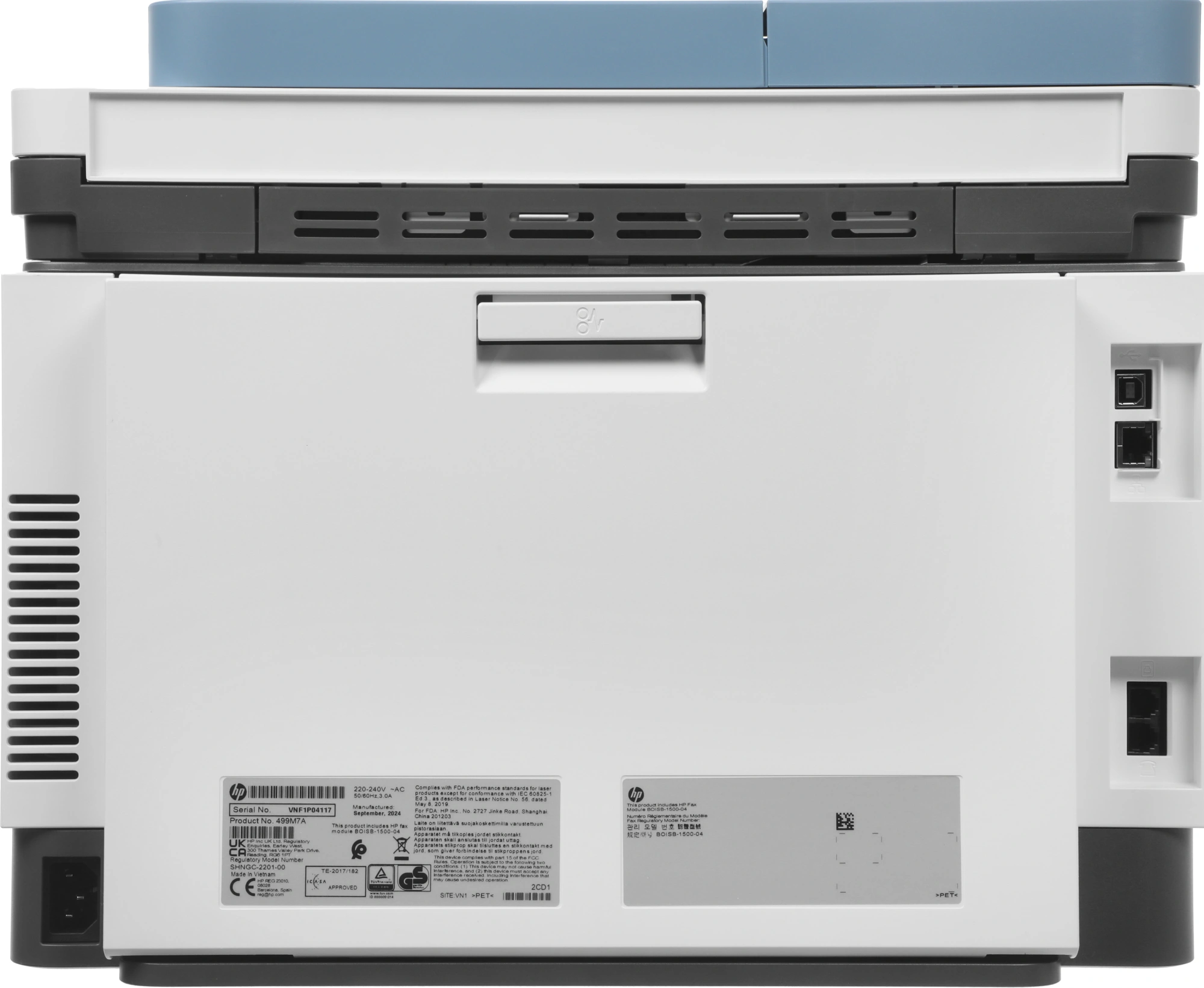 МФУ лазерный HP Color LaserJet Pro 3303fdn (499M7A) A4 Duplex белый — миниатюра 20