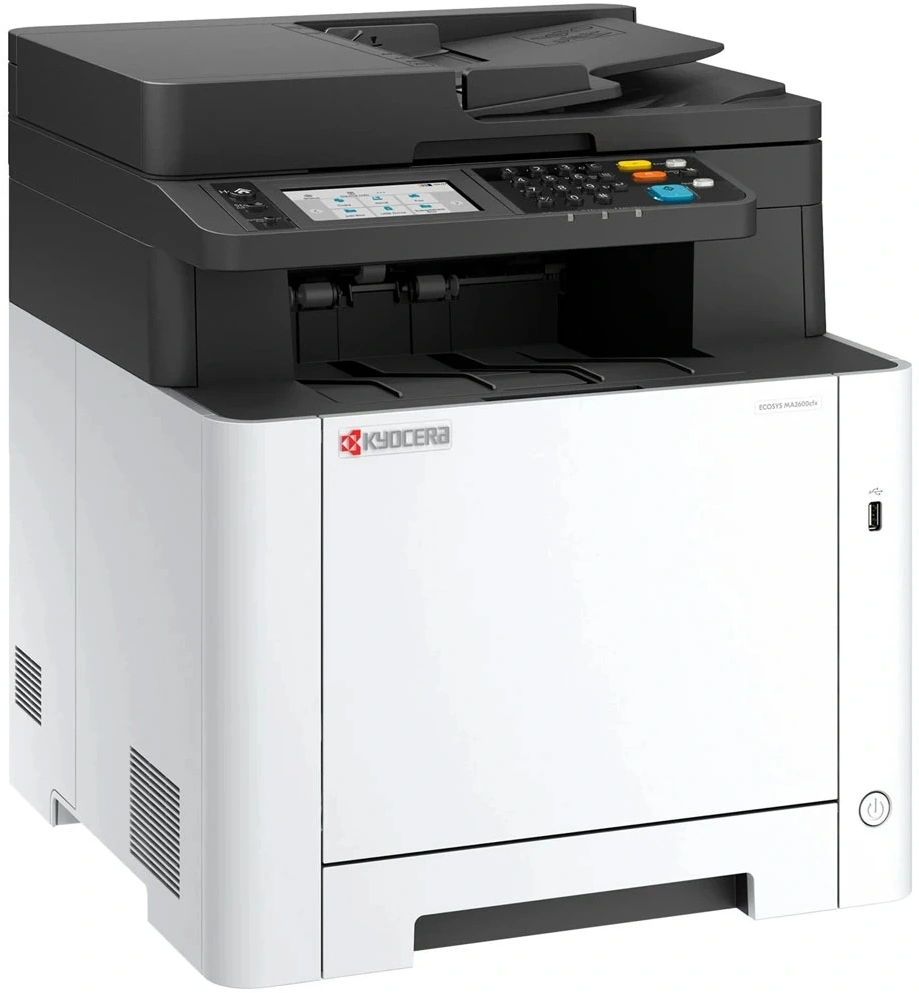 МФУ лазерный Kyocera Ecosys MA2600cfx (110C0F3NL0) A4 Duplex белый — фото 1