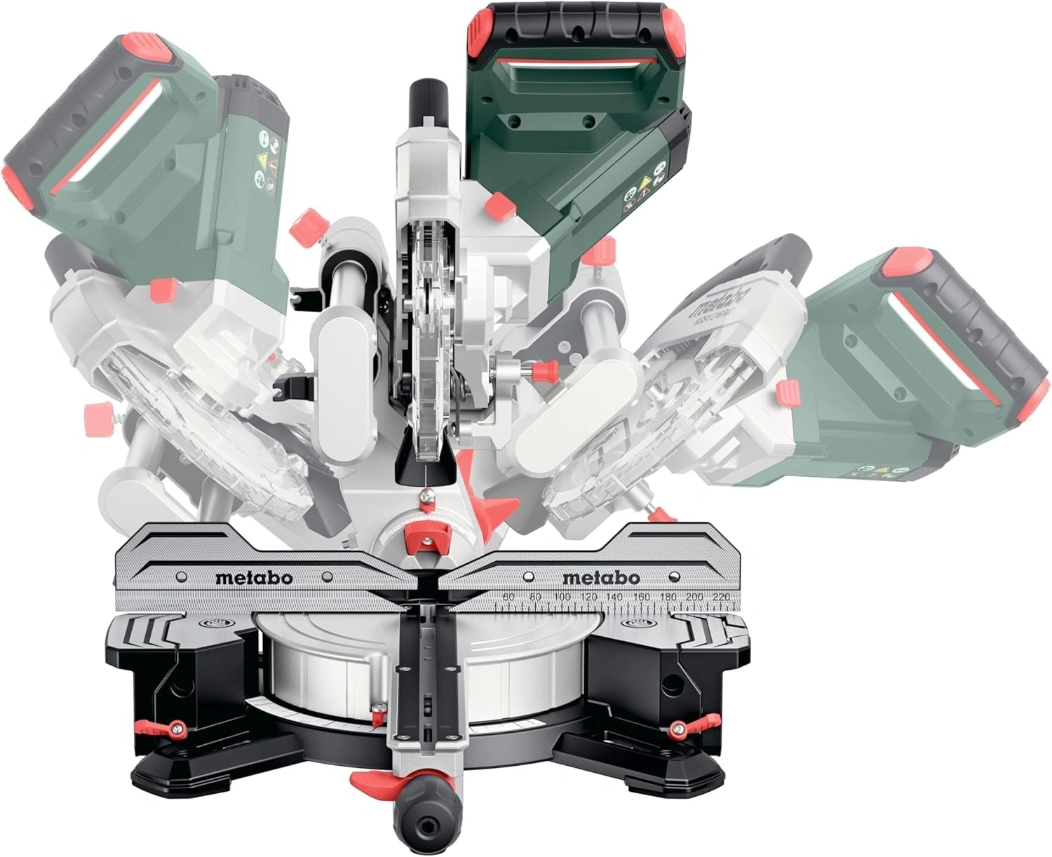 Торцовочная пила Metabo KGSV 216 MC 1500Вт 5300об/мин d=216мм — фото 1