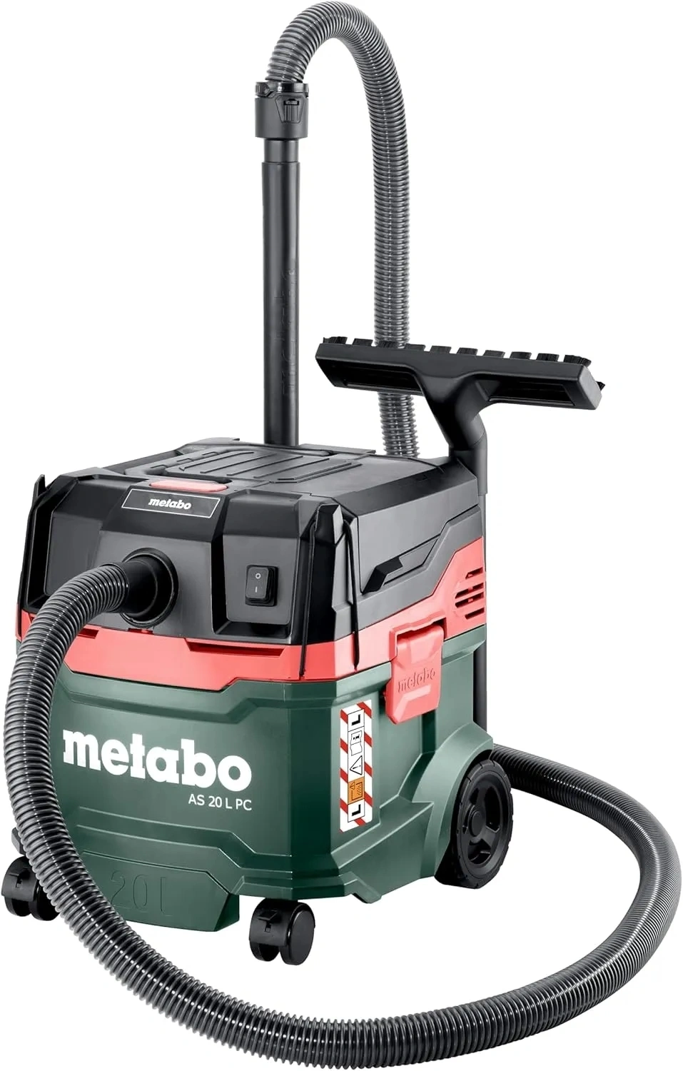 Строительный пылесос Metabo AS 20 L PC 1200Вт зеленый — фото 1