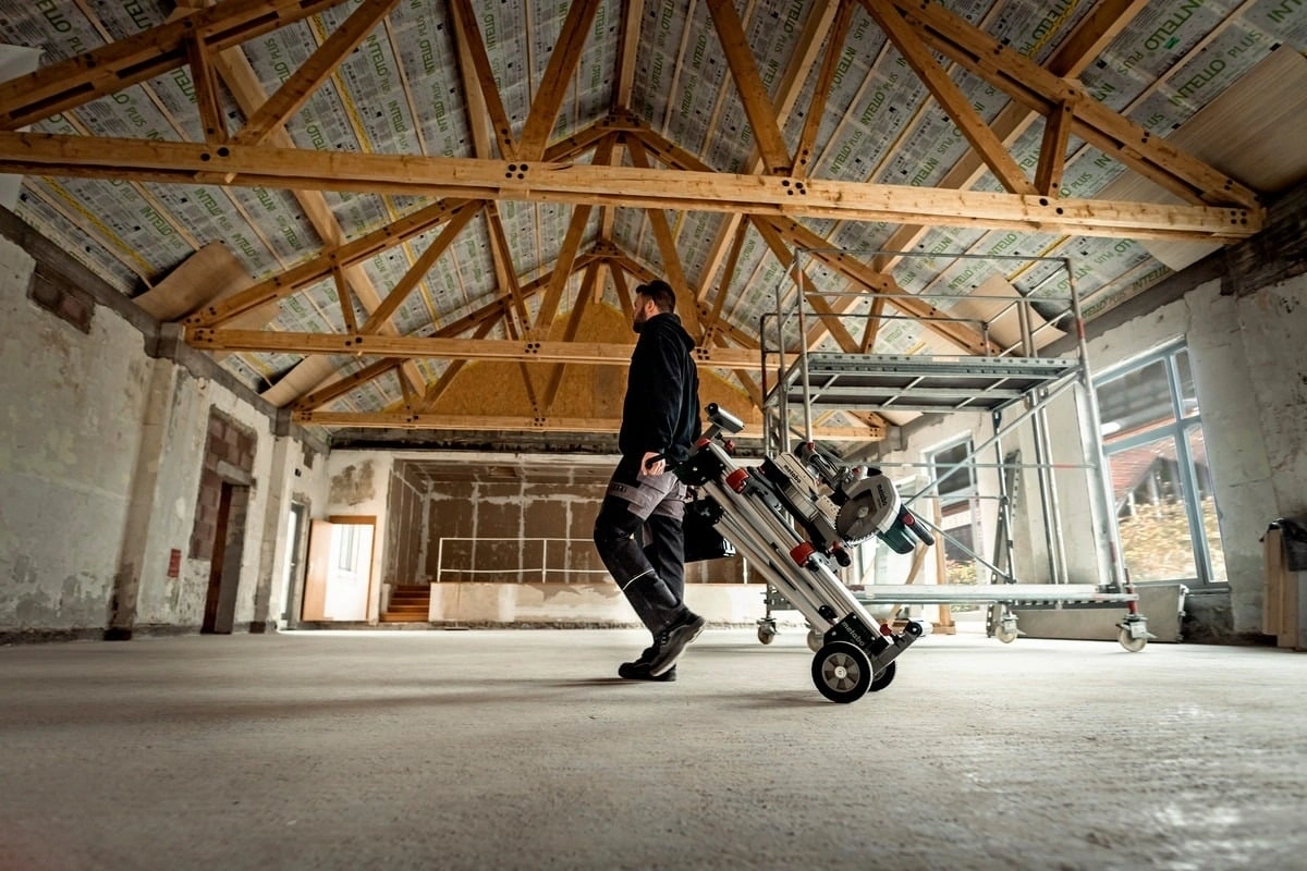 Торцовочная пила Metabo KGS 254 M set 1450Вт 5000об/мин d=254мм — миниатюра 2