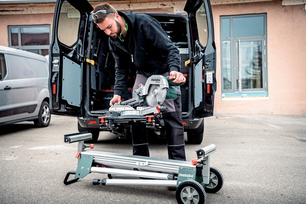 Торцовочная пила Metabo KGS 254 M set 1450Вт 5000об/мин d=254мм — миниатюра 6