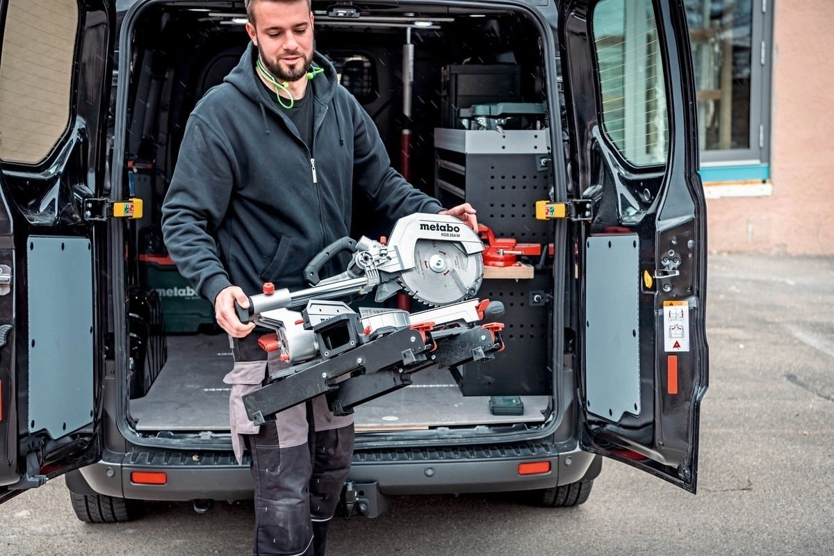 Торцовочная пила Metabo KGS 254 M set 1450Вт 5000об/мин d=254мм — миниатюра 8