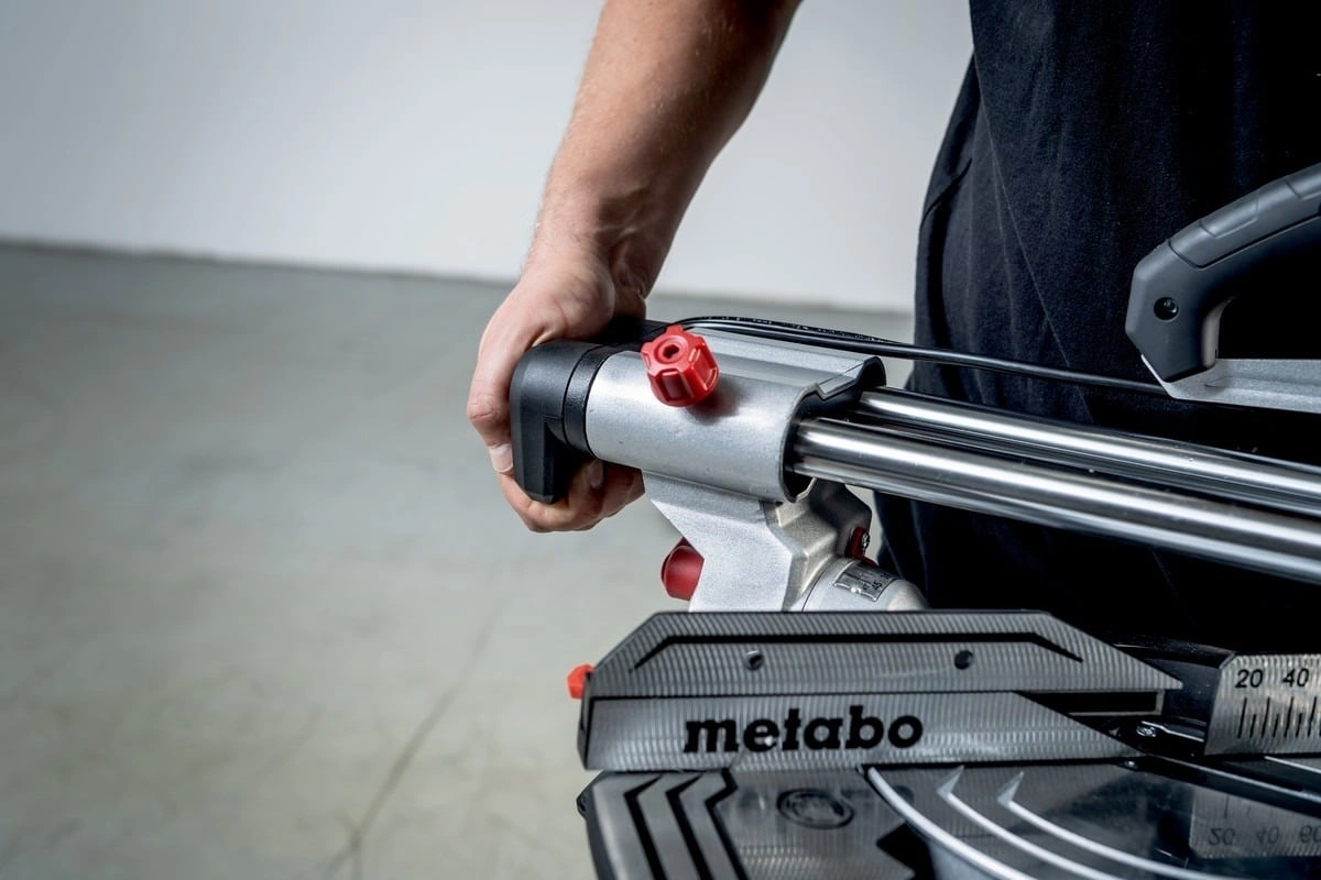 Торцовочная пила Metabo KGS 254 M set 1450Вт 5000об/мин d=254мм — миниатюра 10