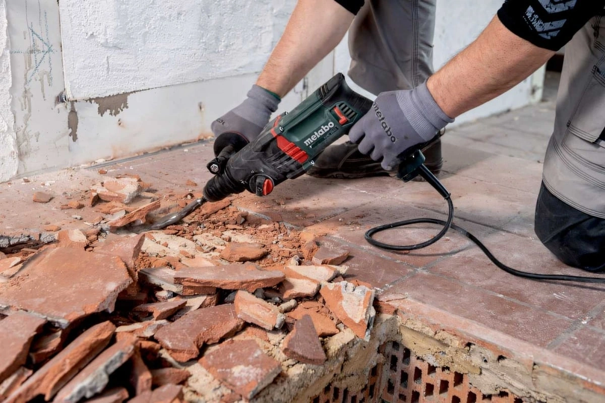 Перфоратор Metabo KHE 2645 патрон:SDS-plus уд.:2.9Дж 850Вт (кейс в комплекте) — миниатюра 2