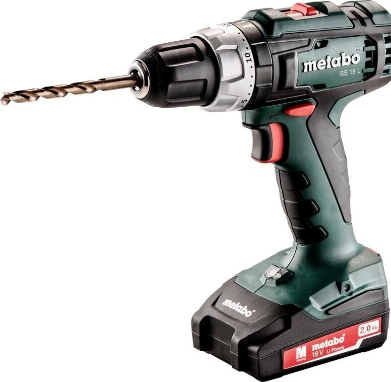 Дрель-шуруповерт Metabo BS 18 L BL Set 18Вт аккум. патрон:быстрозажимной (кейс в комплекте) (613155710)