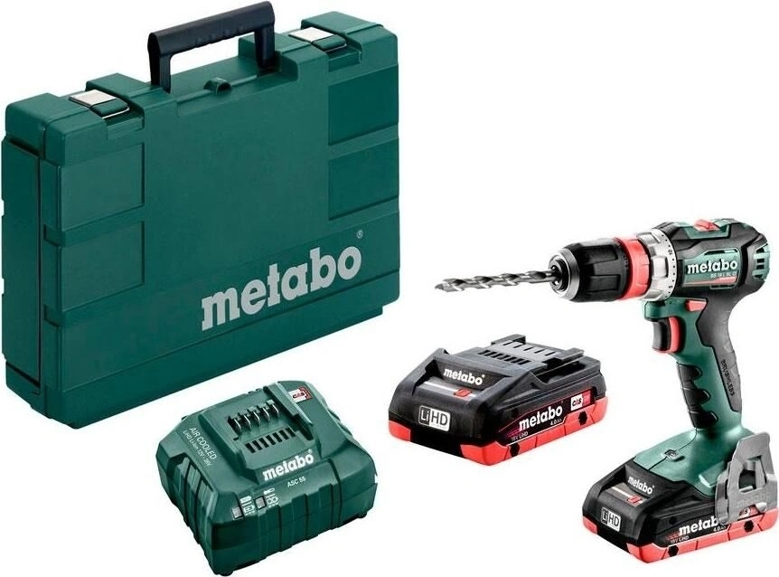 Дрель-шуруповерт Metabo BS 18 L BL Set 18Вт аккум. патрон:быстрозажимной (кейс в комплекте) (613155710) — миниатюра 2