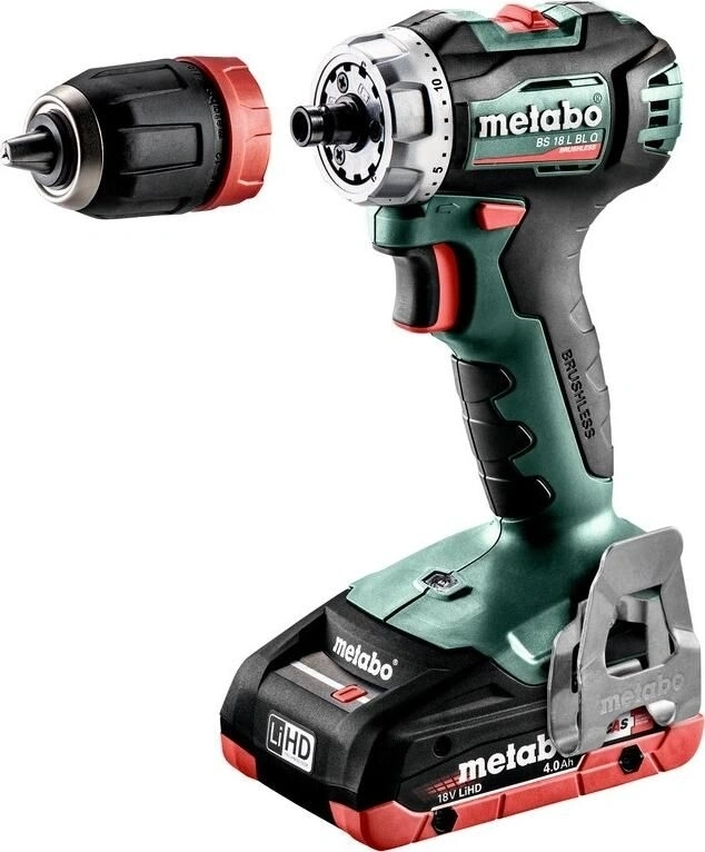 Дрель-шуруповерт Metabo BS 18 L BL Set 18Вт аккум. патрон:быстрозажимной (кейс в комплекте) (613155710) — миниатюра 4