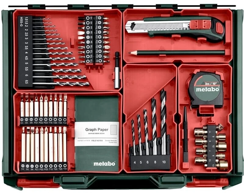 Дрель-шуруповерт Metabo BS 18 L BL Set 18Вт аккум. патрон:быстрозажимной (кейс в комплекте) (613155710) — миниатюра 5