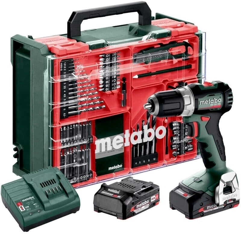 Дрель-шуруповерт Metabo BS 18 L BL Set 18Вт аккум. патрон:быстрозажимной (кейс в комплекте) (613155710) — миниатюра 8