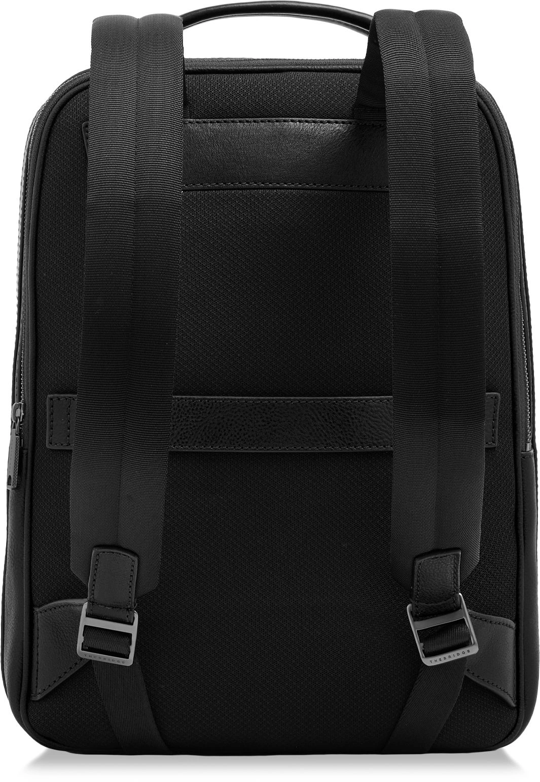 Рюкзак мужской The Bridge Ludovico 063116LZ/7R черный натур.кожа — миниатюра 3