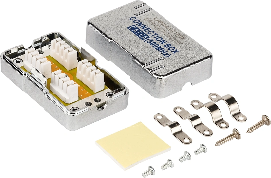 Соединитель Lanmaster LAN-CNB-STP6A белый — миниатюра 2