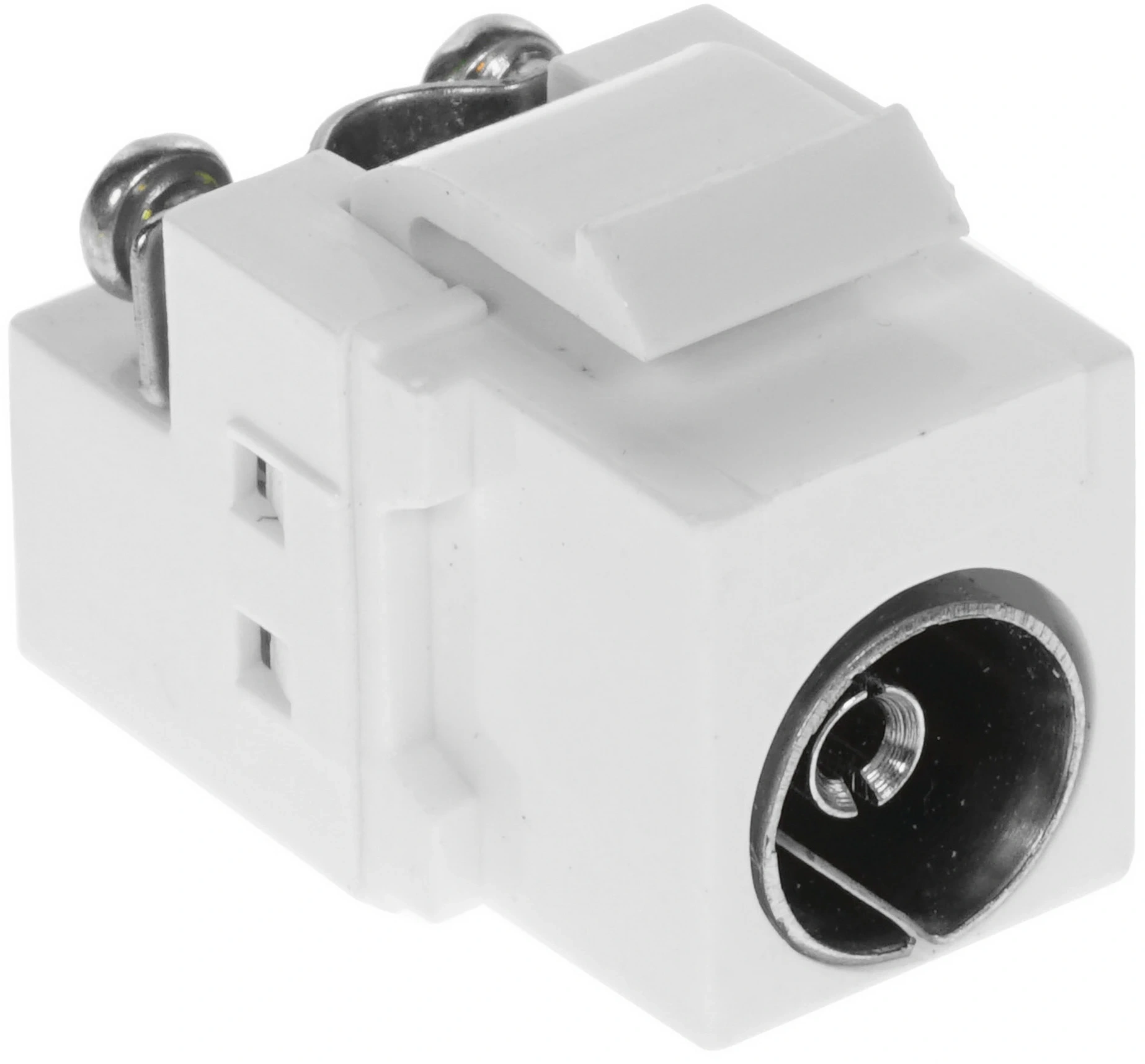 Модуль Lanmaster LAN-OK-TV/S-WH белый — миниатюра 2