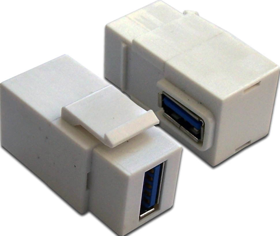 Повторитель портов Lanmaster LAN-OK-USB30-AA/V-WH белый — фото 1