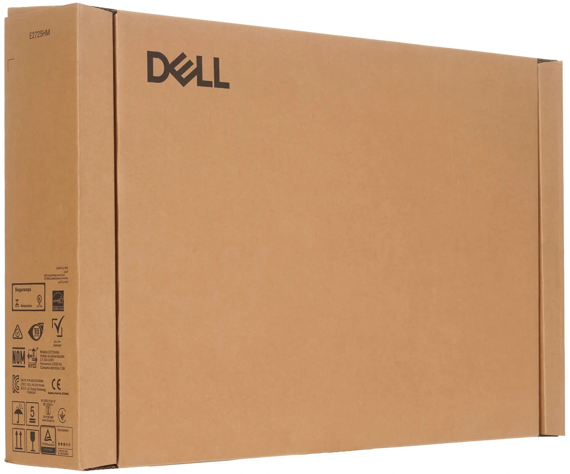 Монитор Dell 27" E2725HM черный IPS LED 16:9 HDMI матовая 1000:1 300cd 178гр/178гр 1920x1080 100Hz VGA DP FHD 4.55кг — миниатюра 8