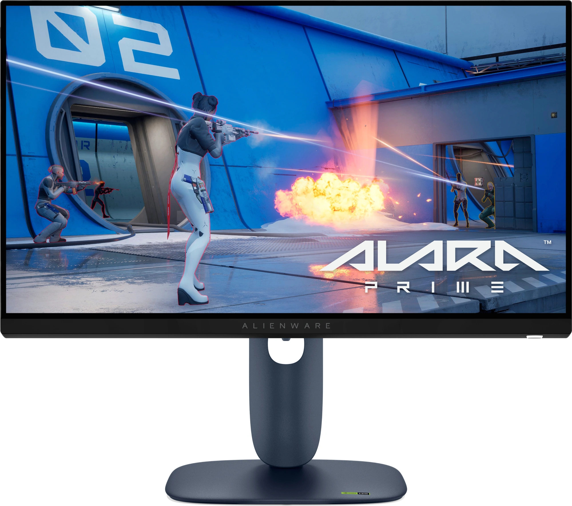 Монитор Dell 24.5" Alienware AW2525HM черный IPS LED 0.5ms 16:9 HDMI матовая HAS Piv 1000:1 400cd 178гр/178гр 1920x1080 320Hz FreeSync Premium DP FHD USB 6.07кг — миниатюра 2