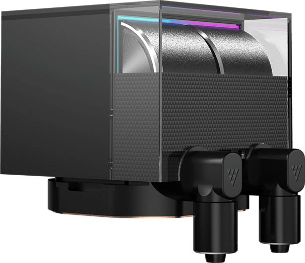 Система водяного охлаждения PcCooler DS360 Display ARGB Soc-AM5/AM4/1200/1700/1851 черный 4-pin 39.8dB Al LCD 310W Ret (DS360-BKAWXY-GL) — миниатюра 7