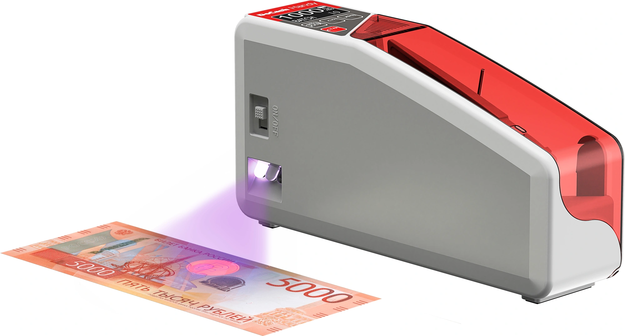 Счетчик банкнот DoCash Handy автоматический мультивалютный 29145 — миниатюра 9