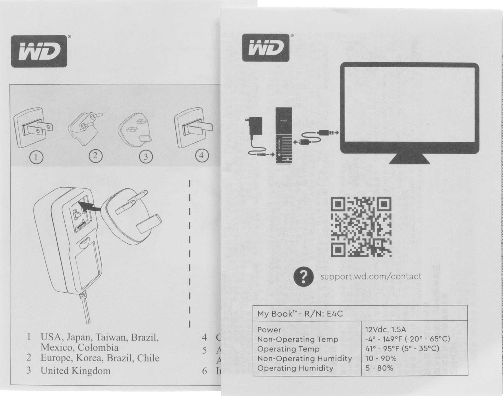 Жесткий диск WD USB3.0 22TB WDBBGB0220HBK-EESN My Book 3.5" черный — миниатюра 8