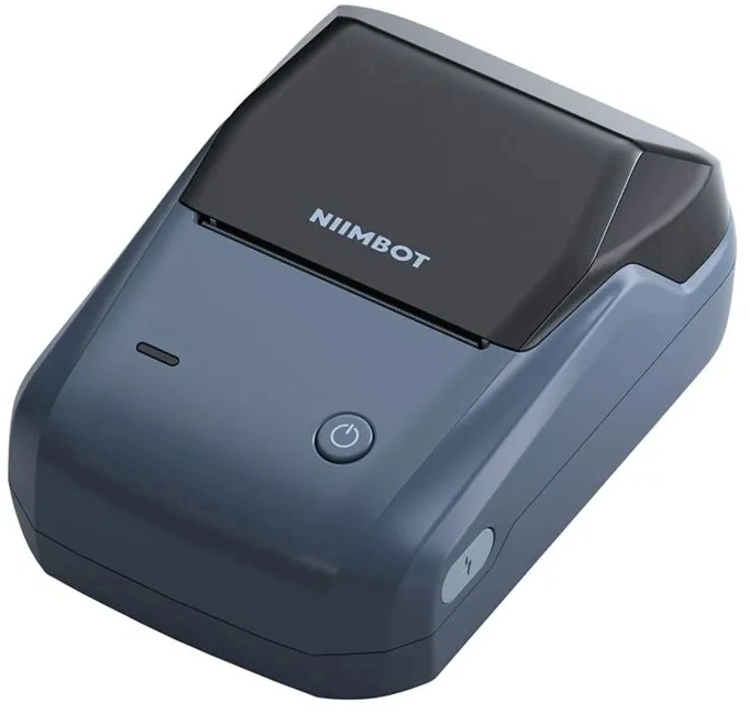 Термопринтер Niimbot B1 Space Blue (1746799) 203dpi 50мм/с/USB/BT для печ.этик. голубой — миниатюра 3