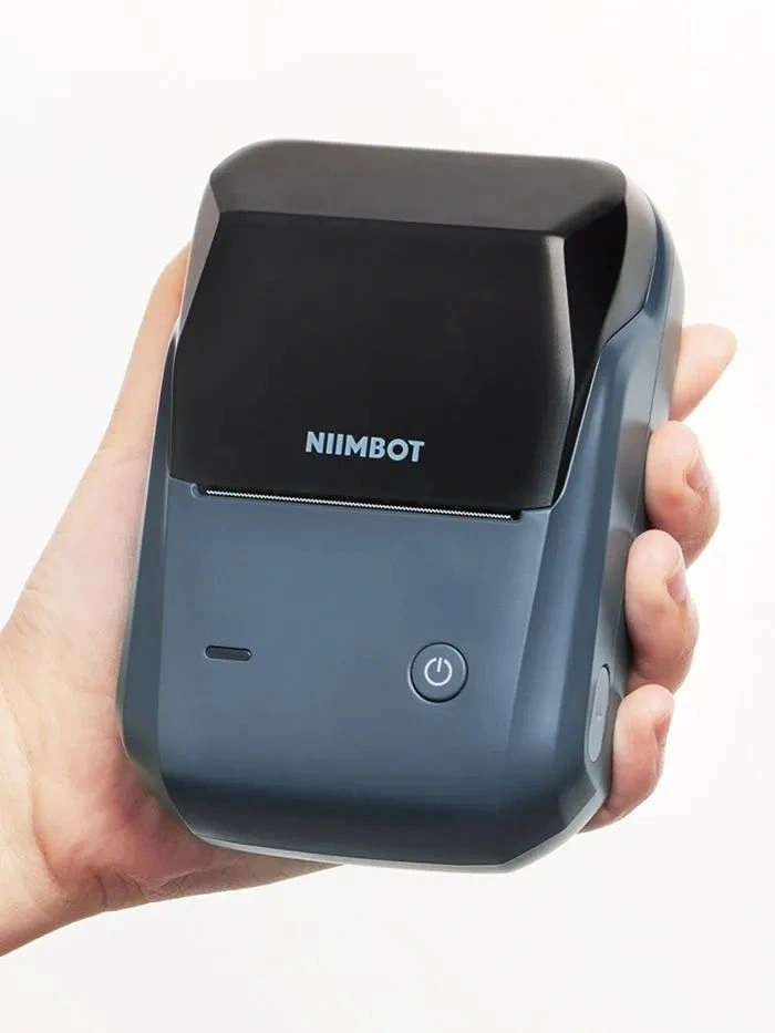 Термопринтер Niimbot B1 Space Blue (1746799) 203dpi 50мм/с/USB/BT для печ.этик. голубой — миниатюра 4