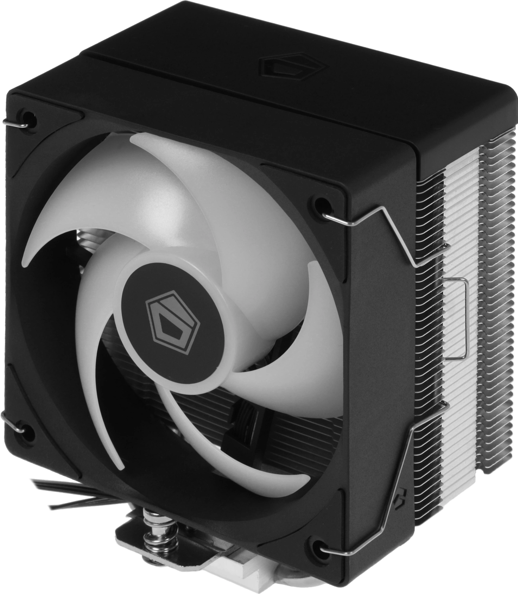 Устройство охлаждения(кулер) ID-Cooling SE-903-XT V2 ARGB Soc-AM5/AM4/1200/1700/1851 серебристый/черный 4-pin 14-29.1dB Al+Cu 150W 390gr Ret (SE-903-XT V2 ARGB) — миниатюра 7