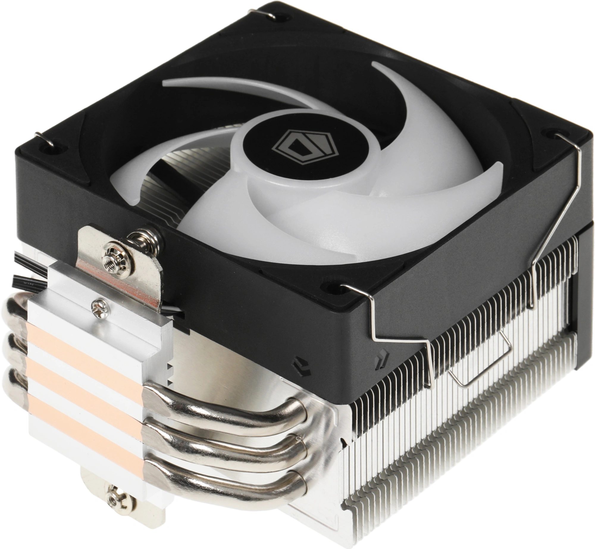 Устройство охлаждения(кулер) ID-Cooling SE-903-XT V2 ARGB Soc-AM5/AM4/1200/1700/1851 серебристый/черный 4-pin 14-29.1dB Al+Cu 150W 390gr Ret (SE-903-XT V2 ARGB) — миниатюра 19