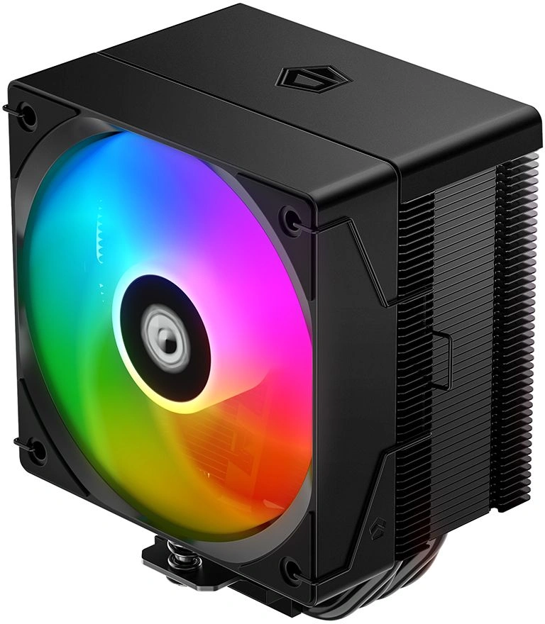 Устройство охлаждения(кулер) ID-Cooling SE-904-XT ARGB Soc-AM5/AM4/1200/1700/1851 черный 4-pin 14-29.1dB Al+Cu 180W 430gr Ret (SE-904-XT ARGB BLACK) — миниатюра 2