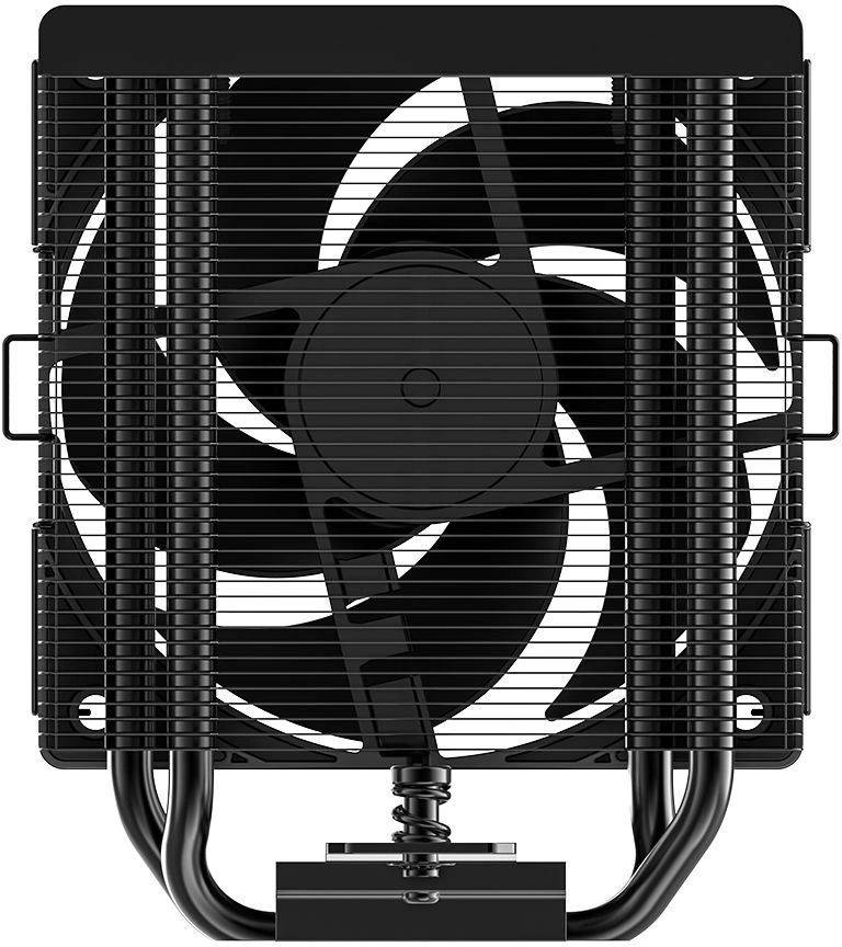 Устройство охлаждения(кулер) ID-Cooling SE-904-XT Soc-AM5/AM4/1200/1700/1851 черный 4-pin 14-29.1dB Al+Cu 180W 430gr Ret (SE-904-XT BLACK) — миниатюра 4