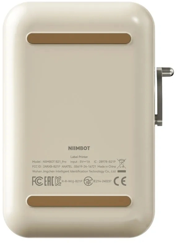 Термопринтер Niimbot B21 Pro (1746796) 300dpi 60мм/с/USB/BT для печ.этик. белый — миниатюра 2