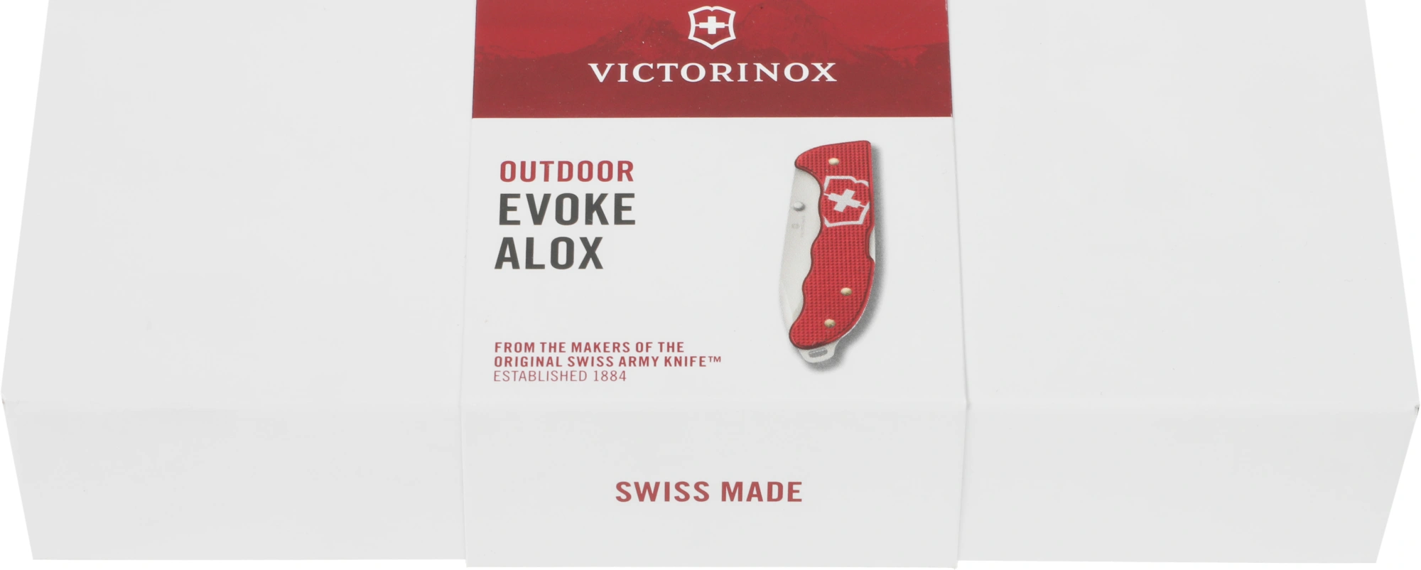 Нож перочинный Victorinox Evoke Alox (0.9411.D20) 136мм 4функц. красный подар.коробка — миниатюра 6