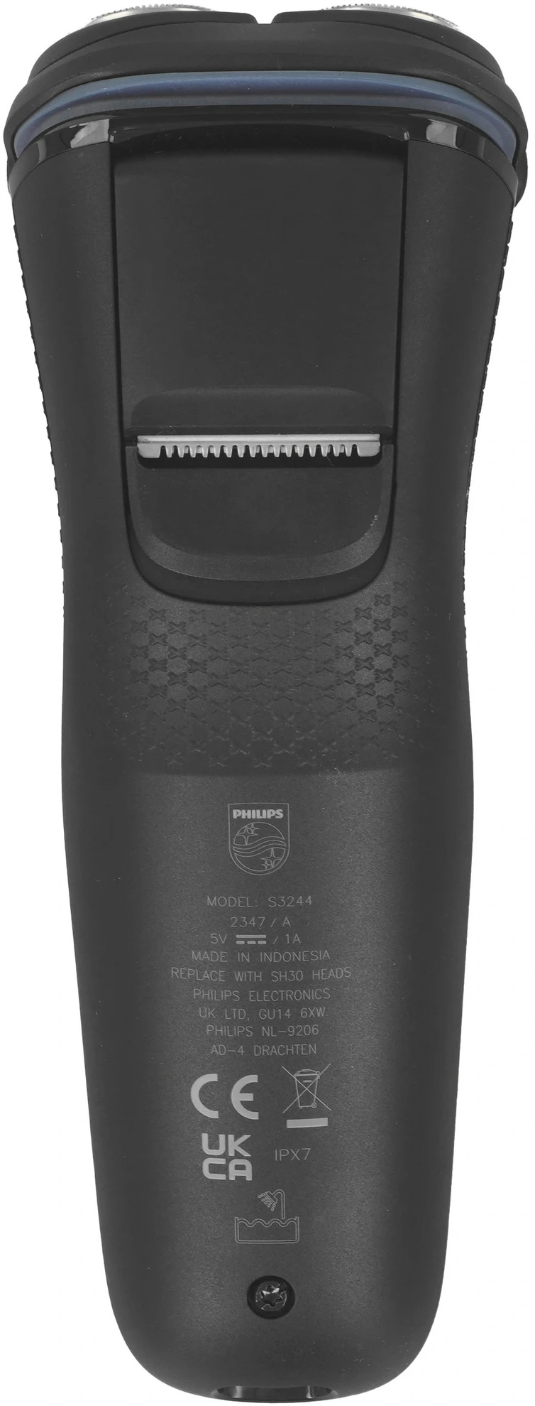 Бритва роторная Philips Series 3000 S3244/12 реж.эл.:3 питан.:аккум. серый — миниатюра 2