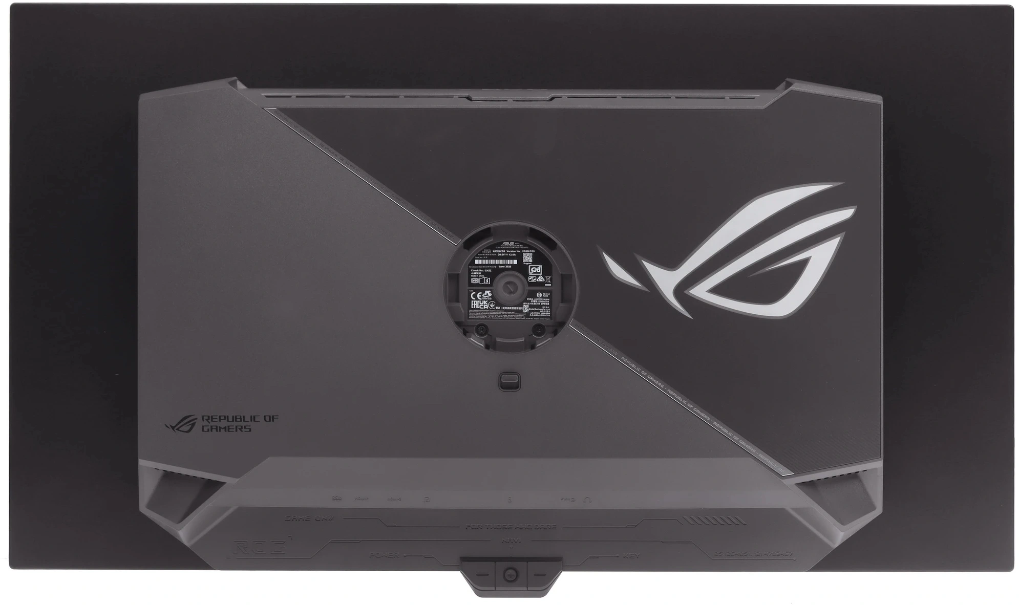 Монитор Asus 31.5" ROG Strix XG32UCDS черный QD OLED LED 0.03ms 16:9 HDMI матовая HAS Piv 1500000:1 1000cd 178гр/178гр 3840x2160 165Hz FreeSync Premium DP 4K USB 6.6кг — миниатюра 13