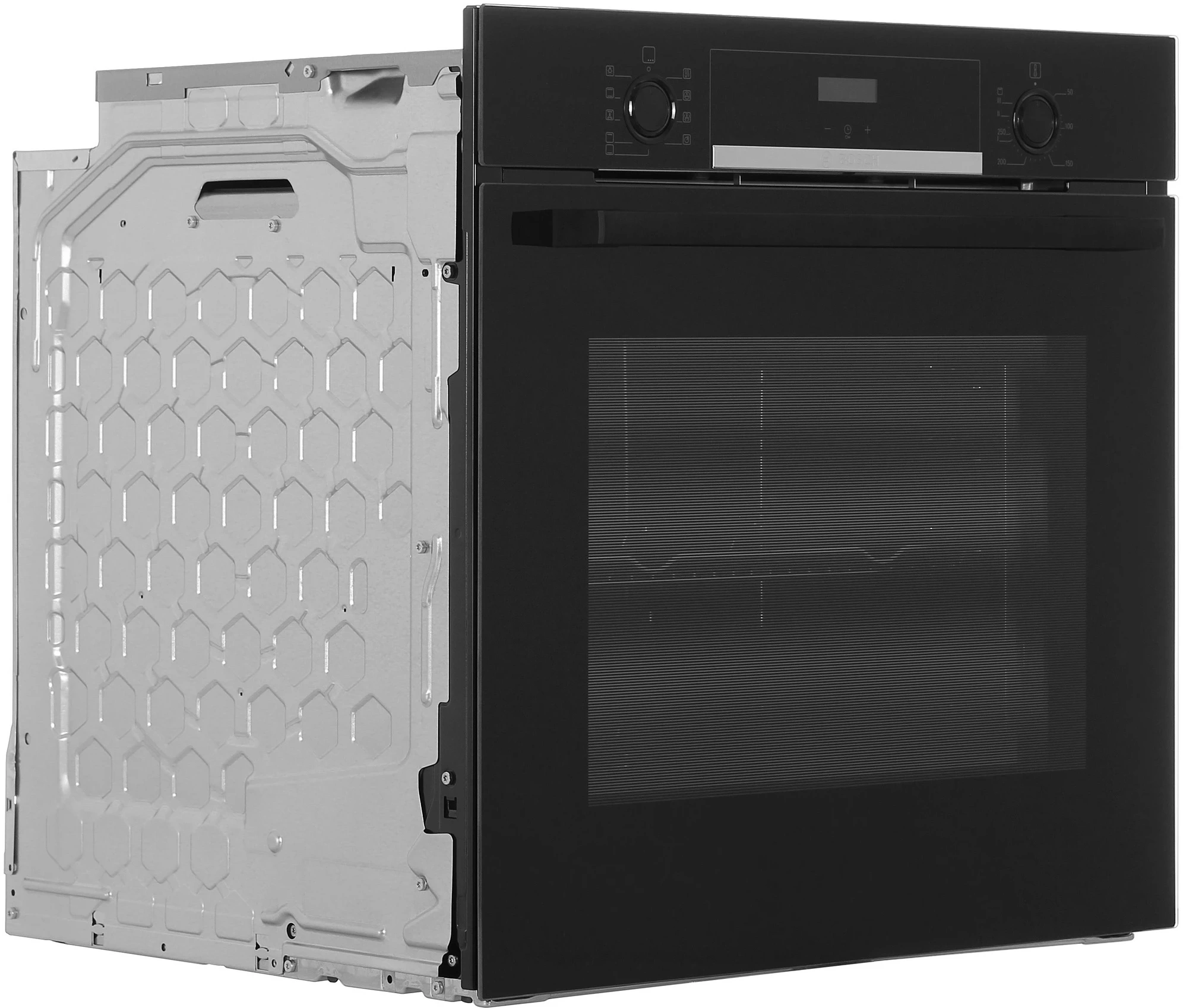 Духовой шкаф Электрический Bosch Serie 4 HBA534EB3 черный — миниатюра 2