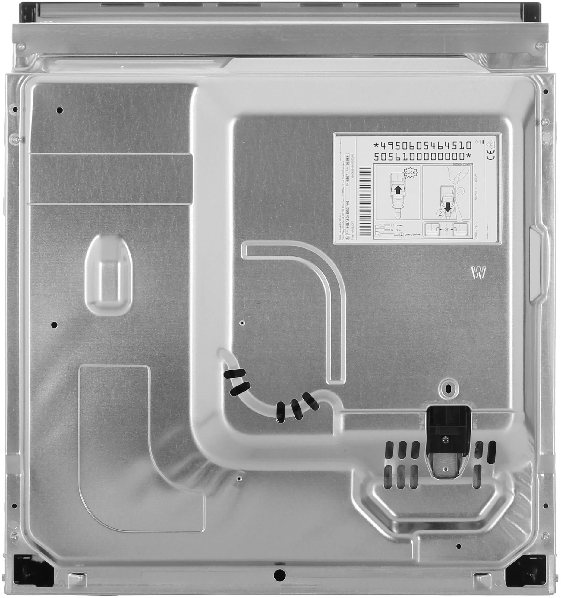 Духовой шкаф Электрический Bosch Serie 4 HBA534EB3 черный — миниатюра 9