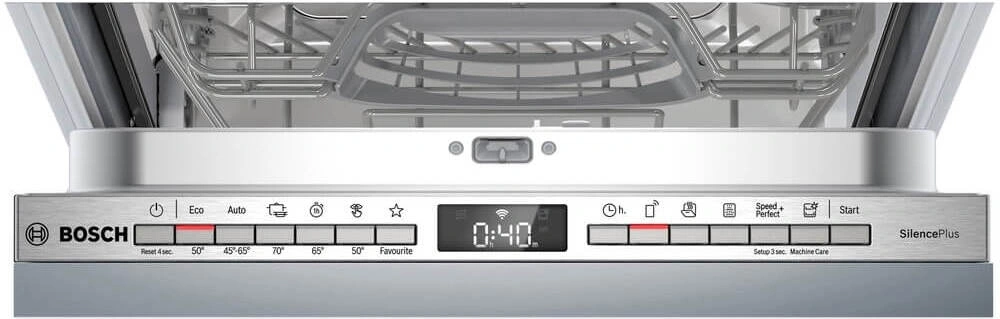 Посудомоечная машина встраив. Bosch Serie 4 SPV4EMX10E узкая серебристый — миниатюра 4
